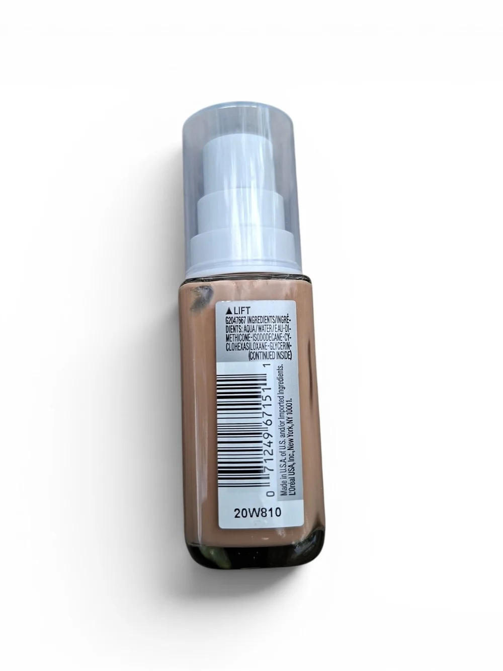 L'Oreal True Match Foundation N4 Neutral Light-Medium - Beige Bottle
